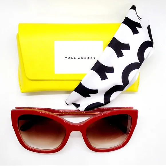 Marc Jacobs 626/S Sunglasses Red - Picture 8 of 8